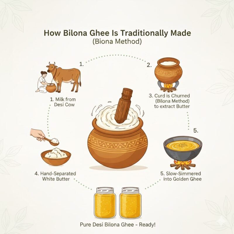 Traditionally Made (Bilona Method)